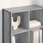 Estantería para libros Gris Sonoma 99,5 x 30 x 108,5 cm en Librerías y estanterías | Comprar online en Foru.es