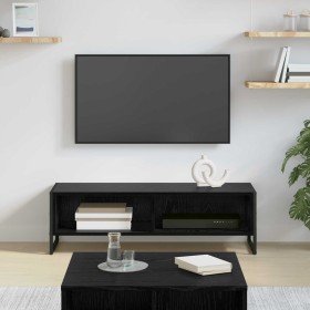 Gabinete de TV Roble Negro 100 x 36.5 x 30.5 cm en Muebles TV | Comprar online en Foru.es