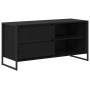 Gabinete de TV con cajón Roble Negro 100 x 36 x 49,5 cm en Muebles TV | Comprar online en Foru.es