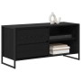 Gabinete de TV con cajón Roble Negro 100 x 36 x 49,5 cm en Muebles TV | Comprar online en Foru.es