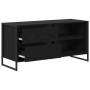 Gabinete de TV con cajón Roble Negro 100 x 36 x 49,5 cm en Muebles TV | Comprar online en Foru.es
