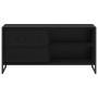 Gabinete de TV con cajón Roble Negro 100 x 36 x 49,5 cm en Muebles TV | Comprar online en Foru.es