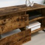 Gabinete de TV con cajón Roble Humo 100 x 36 x 49,5 cm en Muebles TV | Comprar online en Foru.es