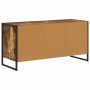 Gabinete de TV con cajón Roble Humo 100 x 36 x 49,5 cm en Muebles TV | Comprar online en Foru.es