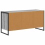 Gabinete de TV con cajón Gris Sonoma 100 x 36 x 49,5 cm en Muebles TV | Comprar online en Foru.es