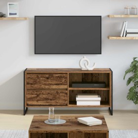 Gabinete de TV con cajón Madera Vieja 100 x 36 x 49,5 cm en Muebles TV | Comprar online en Foru.es