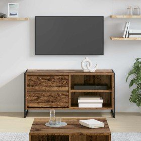 Gabinete de TV con cajón Madera Vieja 100 x 36 x 49,5 cm en Muebles TV | Comprar online en Foru.es