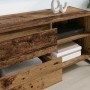 Gabinete de TV con cajón Madera Vieja 100 x 36 x 49,5 cm en Muebles TV | Comprar online en Foru.es