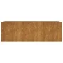 Jardinera acero corten 120x40x40 cm de vidaXL, Maceteros y jardineras - Ref: Foro24-824520, Precio: 105,04 €, Descuento: %