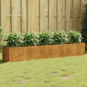 Corten steel planter 200x40x40 cm by vidaXL, Pots and planters - Ref: Foro24-824521, Price: 113,15 €, Discount: %