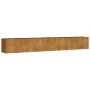 Jardinera acero corten 280x40x40 cm de vidaXL, Maceteros y jardineras - Ref: Foro24-824522, Precio: 180,08 €, Descuento: %
