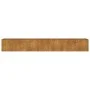 Jardinera acero corten 280x40x40 cm de vidaXL, Maceteros y jardineras - Ref: Foro24-824522, Precio: 180,08 €, Descuento: %