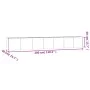 Jardinera acero corten 280x40x40 cm de vidaXL, Maceteros y jardineras - Ref: Foro24-824522, Precio: 180,08 €, Descuento: %
