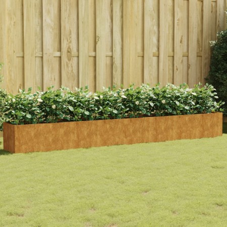 Jardinera acero corten 360x40x40 cm de vidaXL, Maceteros y jardineras - Ref: Foro24-824523, Precio: 209,81 €, Descuento: %
