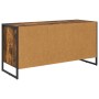 Gabinete de TV con cajón Roble Humo 100 x 36 x 49.5 cm en Muebles TV | Comprar online en Foru.es