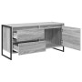 Gabinete de TV con cajón Gris Sonoma 100 x 36 x 49.5 cm en Muebles TV | Comprar online en Foru.es