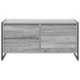 Gabinete de TV con cajón Gris Sonoma 100 x 36 x 49.5 cm en Muebles TV | Comprar online en Foru.es