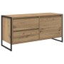 Gabinete de TV con cajón Roble Artesanal 100 x 36 x 49.5 cm en Muebles TV | Comprar online en Foru.es