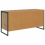 Gabinete de TV con cajón Roble Artesanal 100 x 36 x 49.5 cm en Muebles TV | Comprar online en Foru.es