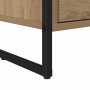 Gabinete de TV con cajón Roble Artesanal 100 x 36 x 49.5 cm en Muebles TV | Comprar online en Foru.es