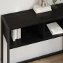 Mesa Auxiliar Roble Negro 100 x 36 x 75 cm Madera contrachapada en Mesas auxiliares | Comprar online en Foru.es
