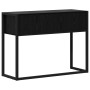 Mesa Auxiliar Roble Negro 100 x 36 x 75 cm Madera contrachapada en Mesas auxiliares | Comprar online en Foru.es