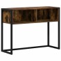 Mesa Auxiliar Roble Humo 100 x 36 x 75 cm Madera contrachapada en Mesas auxiliares | Comprar online en Foru.es