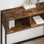 Mesa Auxiliar Roble Humo 100 x 36 x 75 cm Madera contrachapada en Mesas auxiliares | Comprar online en Foru.es