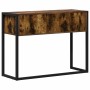 Mesa Auxiliar Roble Humo 100 x 36 x 75 cm Madera contrachapada en Mesas auxiliares | Comprar online en Foru.es