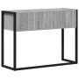 Mesa Auxiliar Gris Sonoma 100 x 36 x 75 cm Madera contrachapada en Mesas auxiliares | Comprar online en Foru.es