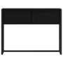 Mesa Auxiliar Roble Negro 100 x 36 x 75 cm Madera contrachapada en Mesas auxiliares | Comprar online en Foru.es