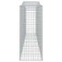 Cestas gaviones 10 uds forma de arco hierro 400x50x120/140 cm de vidaXL, Maceteros y jardineras - Ref: Foro24-3145977, Precio...