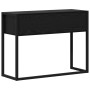 Mesa Auxiliar Roble Negro 100 x 36 x 75 cm Madera contrachapada en Mesas auxiliares | Comprar online en Foru.es