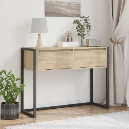 Mesa Auxiliar Sonoma 100 x 36 x 75 cm Madera contrachapada en Mesas auxiliares | Comprar online en Foru.es