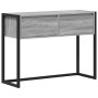 Mesa Auxiliar Gris Sonoma 100 x 36 x 75 cm Madera contrachapada en Mesas auxiliares | Comprar online en Foru.es