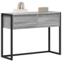 Mesa Auxiliar Gris Sonoma 100 x 36 x 75 cm Madera contrachapada en Mesas auxiliares | Comprar online en Foru.es