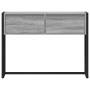 Mesa Auxiliar Gris Sonoma 100 x 36 x 75 cm Madera contrachapada en Mesas auxiliares | Comprar online en Foru.es