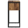 Mesa Auxiliar con cajón Madera Vieja 100 x 36 x 75 cm en Mesas auxiliares | Comprar online en Foru.es