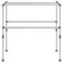 Tendedero de ropa aluminio 83x(50-55)x(40-85) cm de vidaXL, Tendederos y perchas - Ref: Foro24-154601, Precio: 64,70 €, Descu...