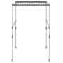 Tendedero de ropa aluminio 83x(50-55)x(40-85) cm de vidaXL, Tendederos y perchas - Ref: Foro24-154601, Precio: 66,85 €, Descu...