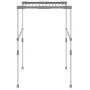 Tendedero de ropa aluminio 83x(50-55)x(40-85) cm de vidaXL, Tendederos y perchas - Ref: Foro24-154601, Precio: 64,70 €, Descu...