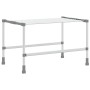 Tendedero de ropa aluminio 83x(50-55)x(40-85) cm de vidaXL, Tendederos y perchas - Ref: Foro24-154601, Precio: 66,85 €, Descu...