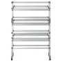 Tendedero para ropa con ruedas aluminio 89x64x129 cm de vidaXL, Tendederos y perchas - Ref: Foro24-154603, Precio: 106,55 €, ...