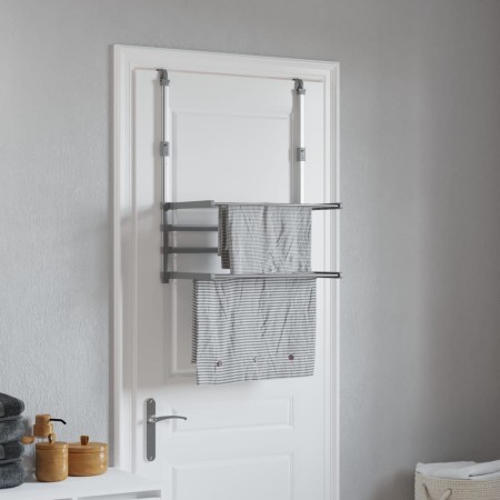 Tendedero para balcón aluminio 54x25x42 cm de vidaXL, Tendederos y perchas - Ref: Foro24-154604, Precio: 29,09 €, Descuento: %