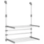 Tendedero para balcón aluminio 54x25x42 cm de vidaXL, Tendederos y perchas - Ref: Foro24-154604, Precio: 30,84 €, Descuento: %