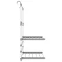 Tendedero para balcón aluminio 54x25x42 cm de vidaXL, Tendederos y perchas - Ref: Foro24-154604, Precio: 30,84 €, Descuento: %