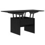 Mesa de Café Roble Negro 55 x 54,5 x 45 cm Madera contrachapada en Mesas de centro | Comprar online en Foru.es