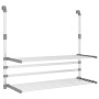 Tendedero para balcón aluminio 89x25x(60-95) cm de vidaXL, Tendederos y perchas - Ref: Foro24-154605, Precio: 49,23 €, Descue...