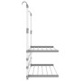 Tendedero para balcón aluminio 89x25x(60-95) cm de vidaXL, Tendederos y perchas - Ref: Foro24-154605, Precio: 49,23 €, Descue...
