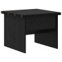 Mesa de Café Roble Negro 55 x 54,5 x 45 cm Madera contrachapada en Mesas de centro | Comprar online en Foru.es